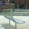 Custom Made Modern Stainless Steel Garden Seating Bench for Park